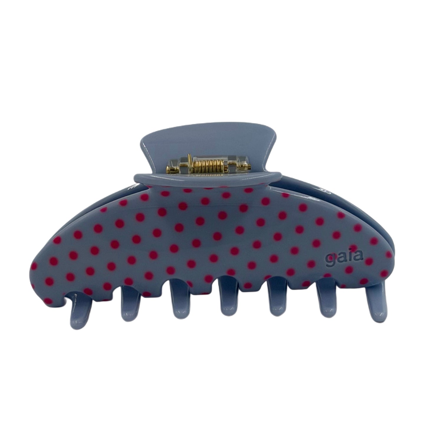 XL Clip in Berry Dot